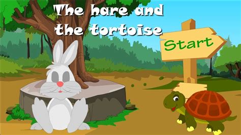 The Tortoise and the Hare | Rabbit and tortoise, Character and setting ...