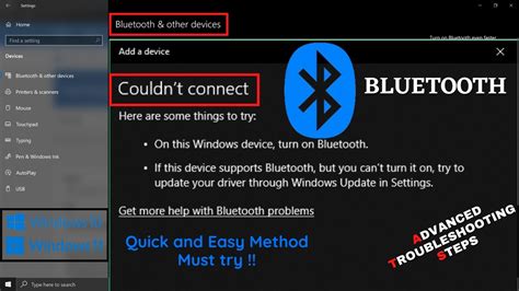 Bluetooth not working | Windows 10 Bluetooth could not connect | Solved - YouTube