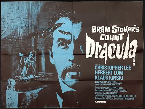 COUNT DRACULA (1970) Original Vintage UK Quad Movie Poster | Picture ...