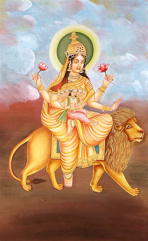 Navadurga - The Nine Forms of Goddess Durga - SKANDA MATA (The Fifth ...