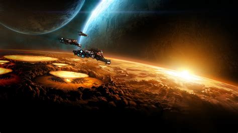 StarCraft, Space, Battlecruiser Wallpapers HD / Desktop and Mobile Backgrounds