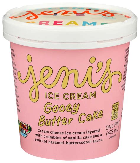 Jeni's Gooey Butter Cake Ice Cream 16 Ounce - Walmart.com - Walmart.com