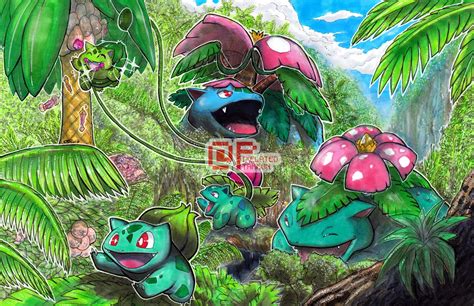 Poke Days: Bulbasaur Family - Etsy