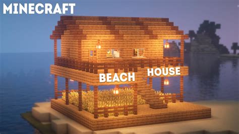 Minecraft Beach House Step By Step