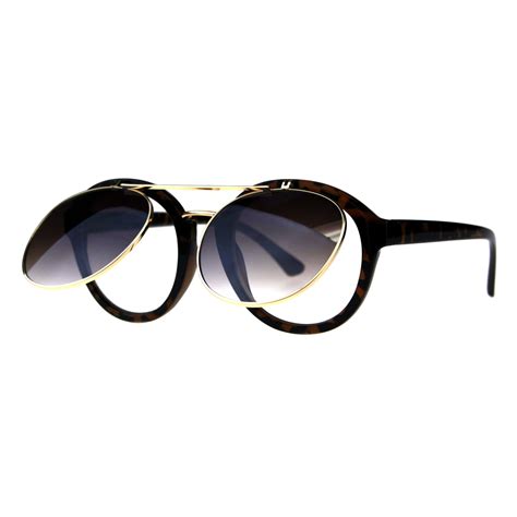 Flip Up Rounder Sunglasses – PASTL