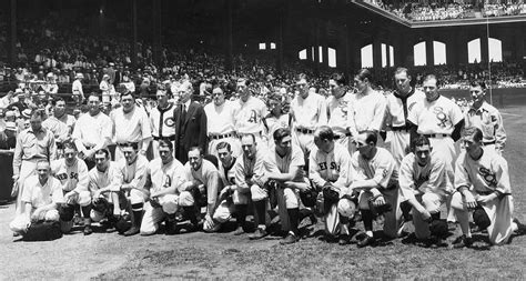 1933 American League All-Stars Team Photo, (Champion of the First MLB ...