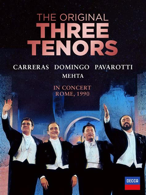 Watch The Three Tenors - In Concert Rome, 1990 | Prime Video