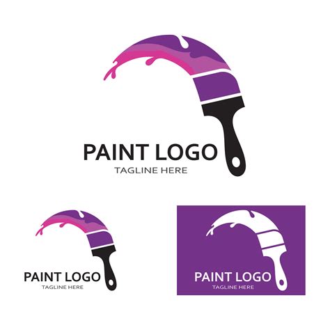 Paint Logo vector icon illustration 10771929 Vector Art at Vecteezy