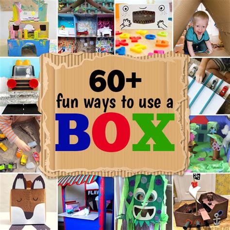 What to do with Cardboard Boxes: 60 FUN Box Activities and Crafts ...