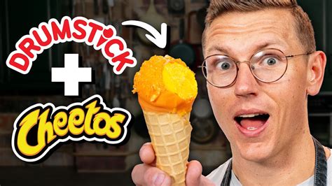 We Made Cheetos Drumsticks And It's Actually Amazing - YouTube