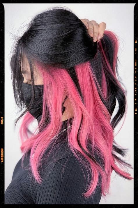 20+ pink underlayer hair - BronanDante