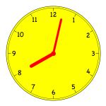 Modern clocks vector graphics | Free SVG