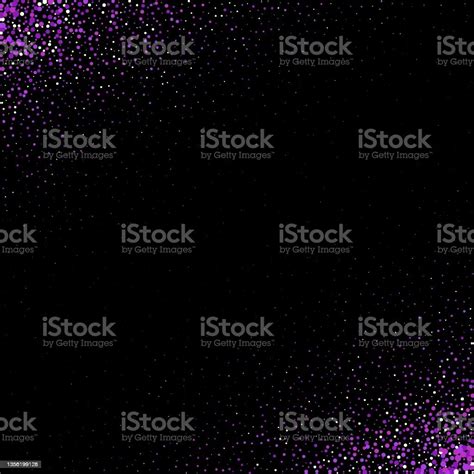 Purple Gold Glitter With Color Effect Vector Stock Illustration - Download Image Now - Art ...