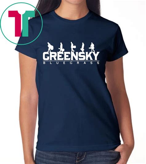 Greensky Bluegrass T-Shirt for Mens Womens Kids