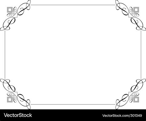 Decorative Border Vector Free Download ~ Free Vector Borders, Download ...