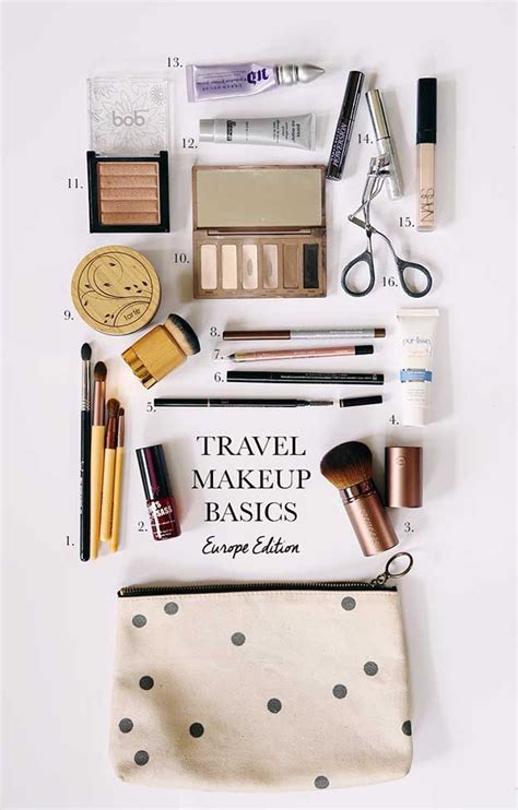 Genius Makeup Tips for Travelers - Travel Makeup Basics - Going On A Trip Or Holiday? You Need ...