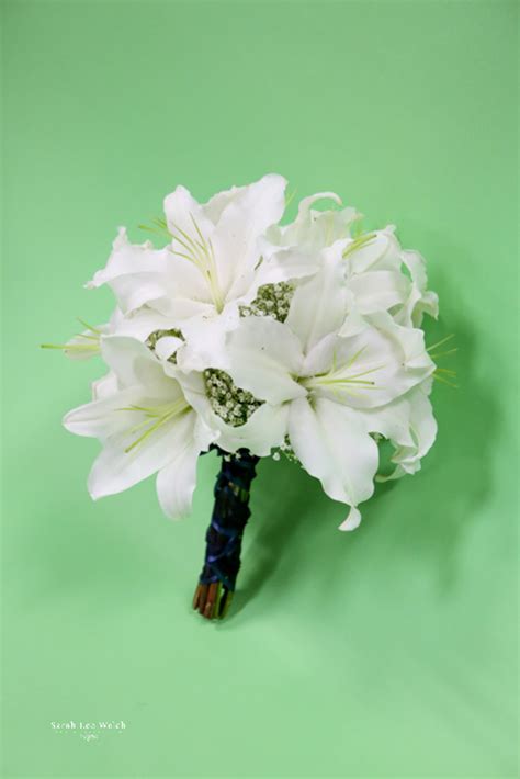 Casa Blanca Lily Bouquet | Loveland Wedding Florist | Earle's Flowers