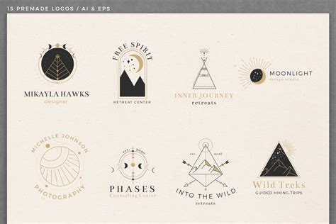 Logos and Graphics: Spiritual Retreat Pre-made Logos and Graphic ...