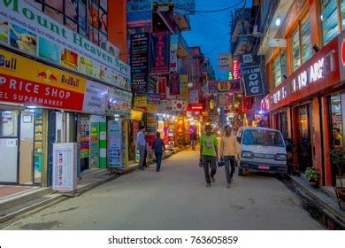 Thamel Kathmandu Nepal October 02 2017 Stock Photo 763605859 | Shutterstock