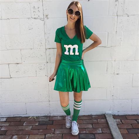 Green M&M Costume - For The Love Of Glitter