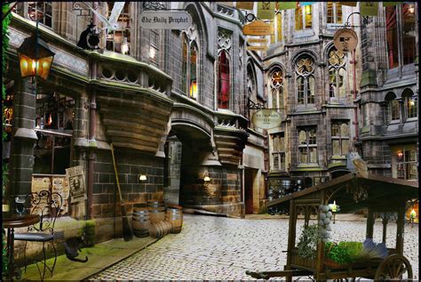 Diagon Alley Harry Potter Wallpapers on WallpaperDog