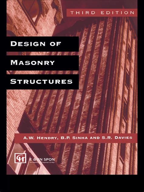 Design of Masonry Structures | Taylor & Francis Group