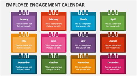 One Page 2024 Printable Employee Engagement Calendar Presentation | Images and Photos finder