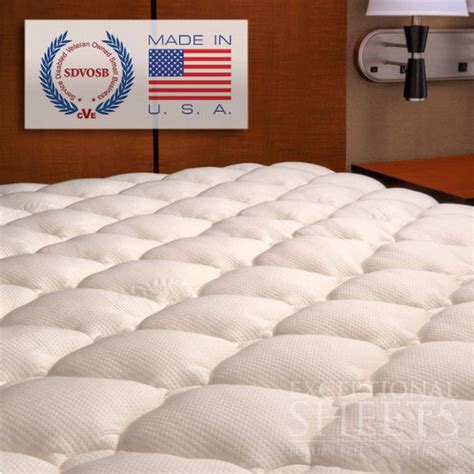 Bamboo Fitted Cooling Mattress Topper - Gifts For Menopausal Women