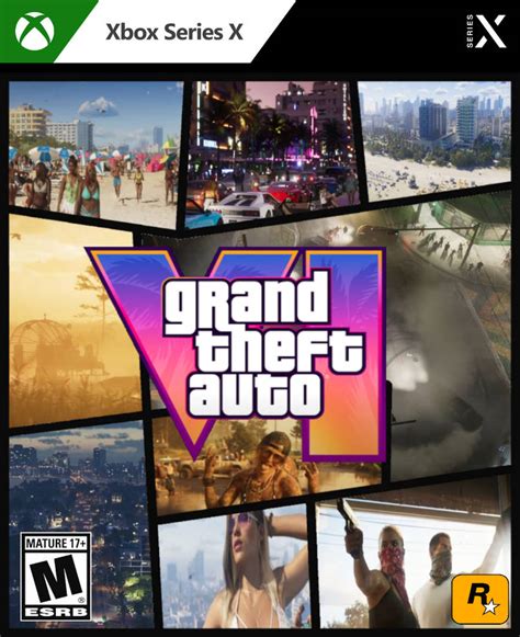 GTA 6 Xbox Series X Cover by melvin764g on DeviantArt