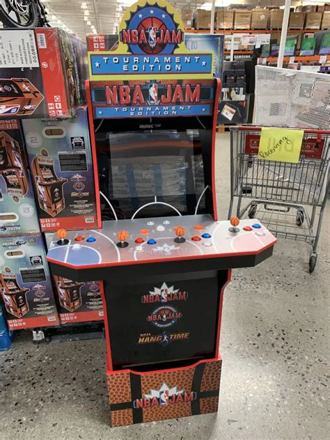 Costco Arcade1up NBA Jam Arcade Machine