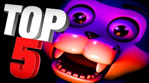 TOP 5 Five Nights at Freddy's FAN GAMES - YouTube