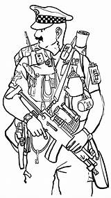Preschool Police Officer Coloring Pages sketch template