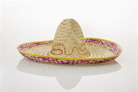 Mexican sombrero hat. stock image. Image of life, culture - 3532435