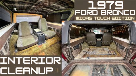 1979 Ford Bronco Interior Cleanup - YouTube