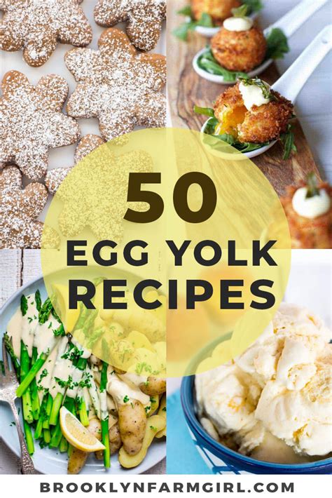 50 Ways To Use Leftover Egg Yolks | Egg yolk recipes, Leftover egg yolks, Leftover eggs