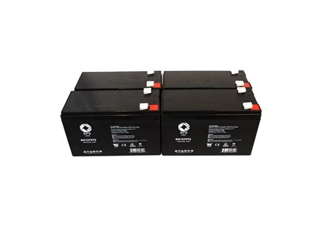 SPS Brand 12V 7 Ah Replacement Battery for Alpha Technologies ALI Elite 700XL-RM UPS (4 PACK ...