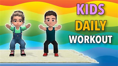 Kids Daily Workout - Fun Exercises At Home