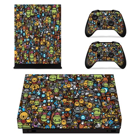 Emoji stikers xbox one X skin