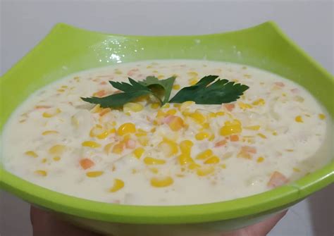 Resep Bubur jagung manis oleh Wiliya - Cookpad