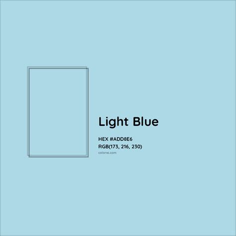 Light Blue Complementary or Opposite Color Name and Code (#ADD8E6) - colorxs.com