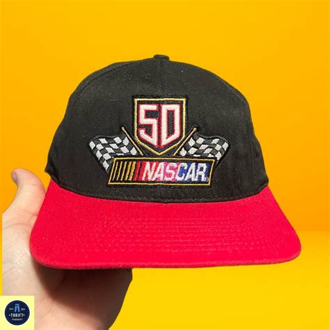 Vintage Nascar blockhead hat Vintage 90s Nascar... - Depop