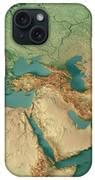 Europe India Middle East 3D Render Topographic Map Dark Ocean Co Digital Art by Frank Ramspott ...