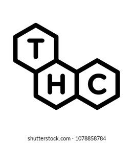 Cannabis Vector Logo Thc Icon: เวกเตอร์สต็อก (ปลอดค่าลิขสิทธิ์) 1078858784 | Shutterstock