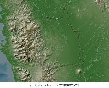 Tarlac Province Philippines Elevation Map Colored Stock Illustration 2280802521 | Shutterstock