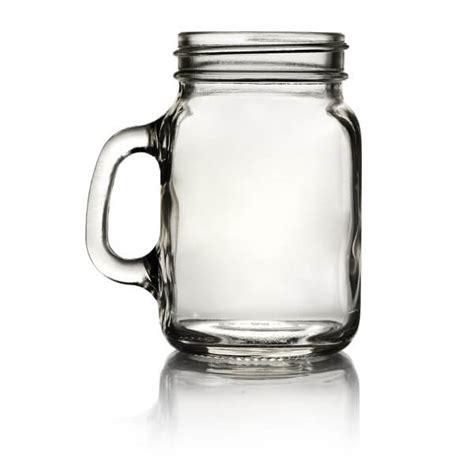 4oz Mason Jars With Handles | Bulk Mini Glass Mason Mugs Wholesale