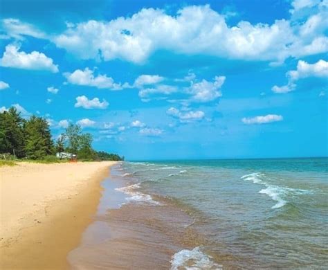 20 Best Lake Huron Beaches in Michigan (MAP) - My Michigan Beach and Travel