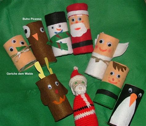 Figuras de navidad con rollos de papel higienico – Medidas de cajones ...