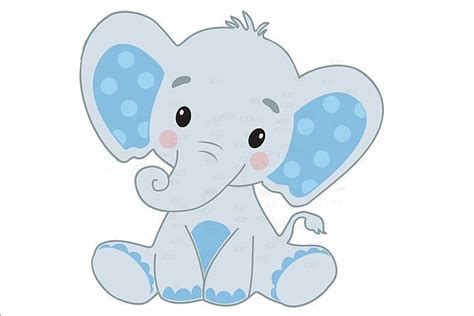 elephant baby shower clip art free - Noe Gauthier