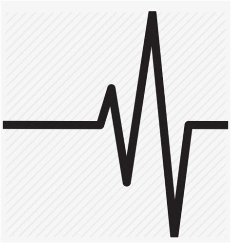 Black And White Heartbeat Png - Heartbeat Clipart Black And White ...