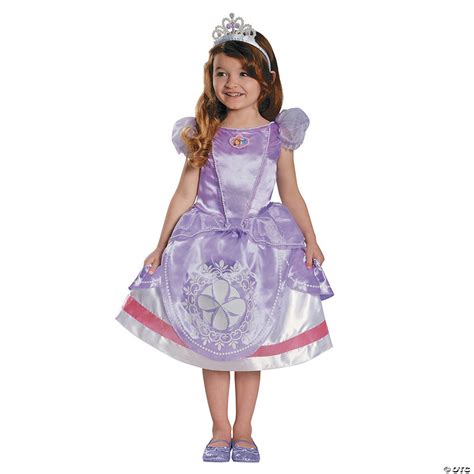 Girl’s Deluxe Sofia the First™ Sofia Costume | Oriental Trading